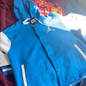 Men’s  Jordan button up sweatshirt